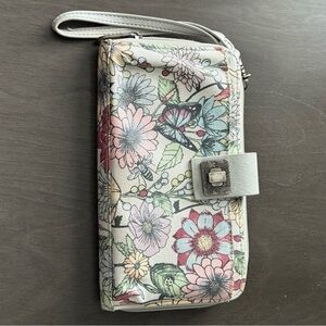 Sakroots Floral Wristlet Wallet